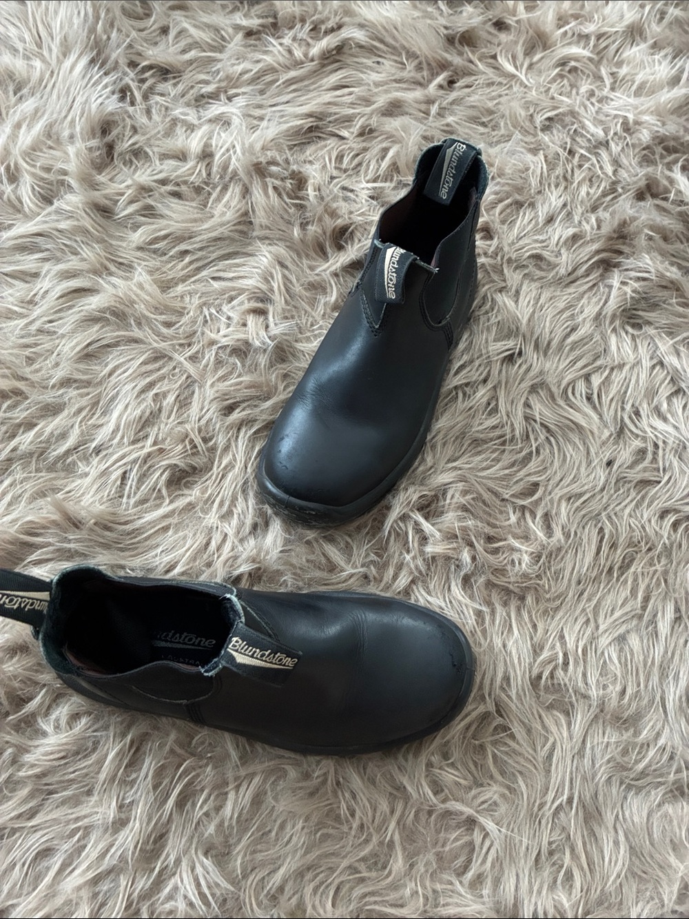 Blundstone KIDS black Boots 1419 Size 13 metal toe